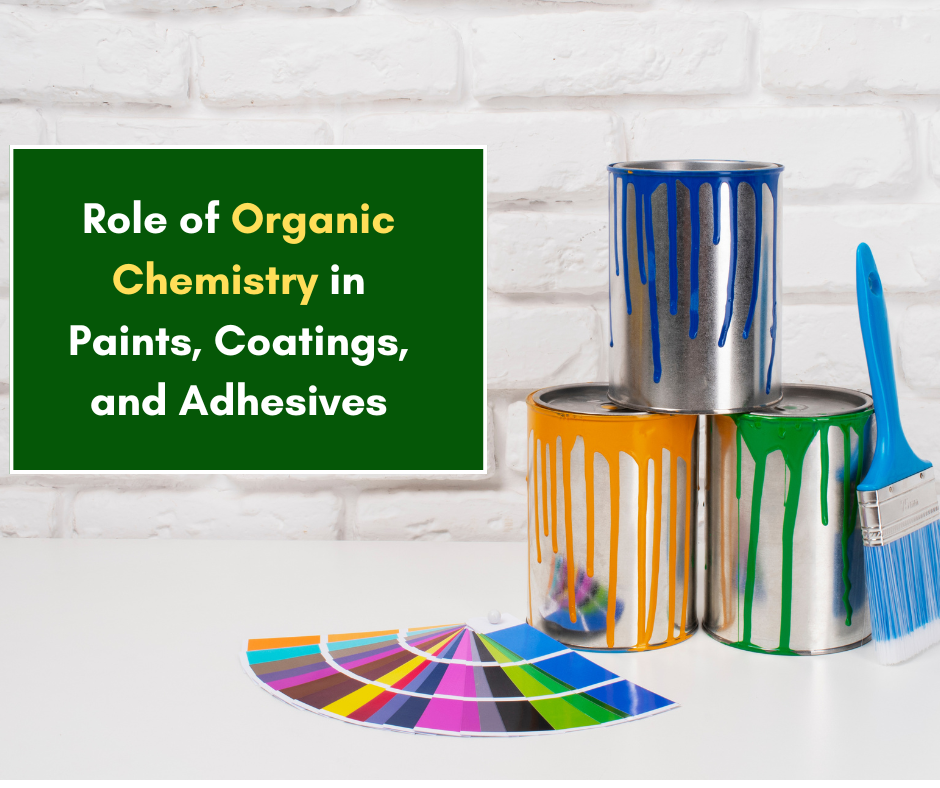 Role of Organic Chemistry in Paints, Coatings, and Adhesives