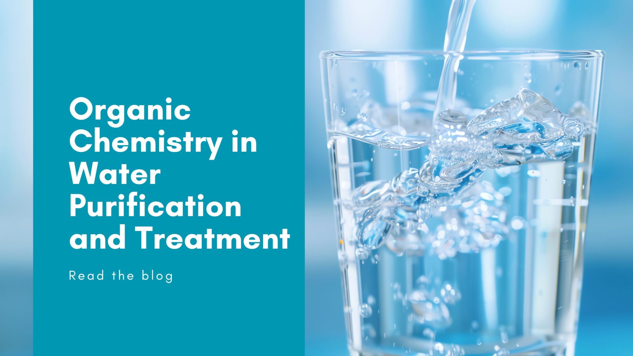 Organic Chemistry in Water Purification and Treatment